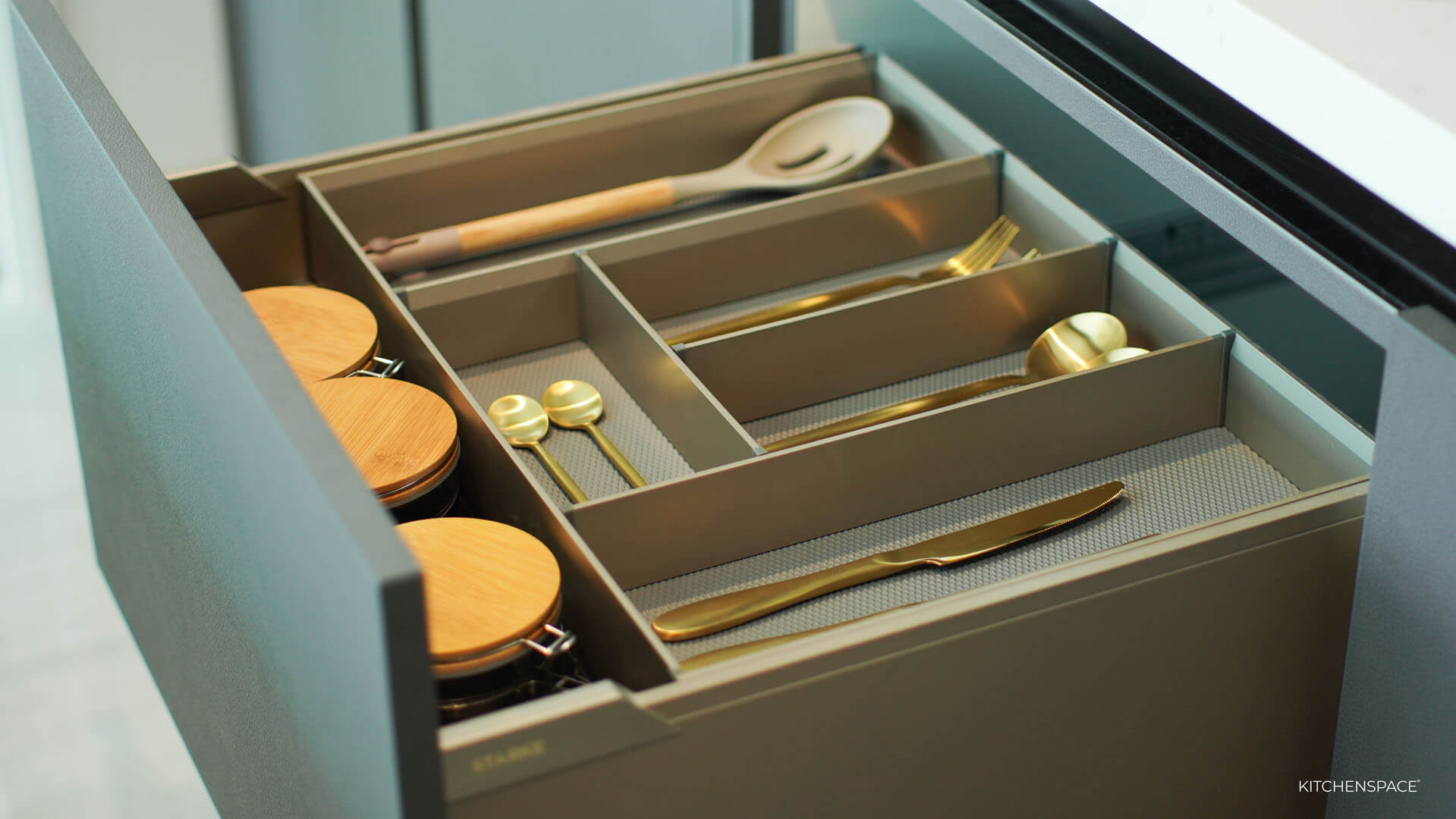 Monochromatic Urban Kitchen Sanctuary